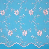 Hímzett menyasszonyi tüll - HOLLYWOOD